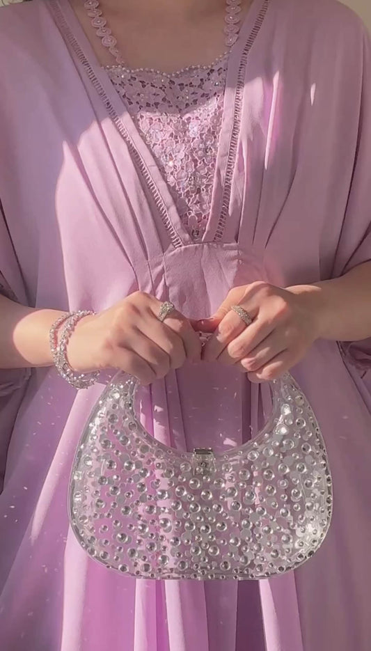 Lavender luxe kaftan